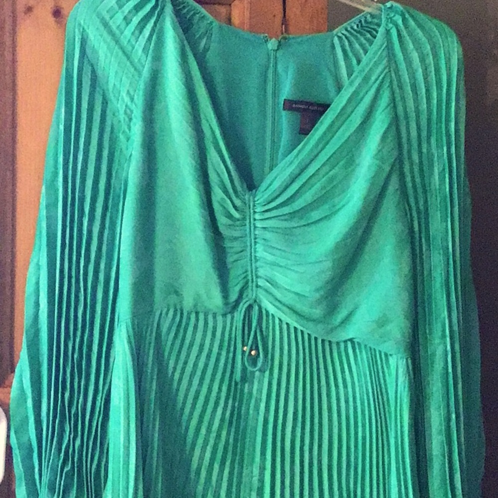 Banana Republic kelly green dress